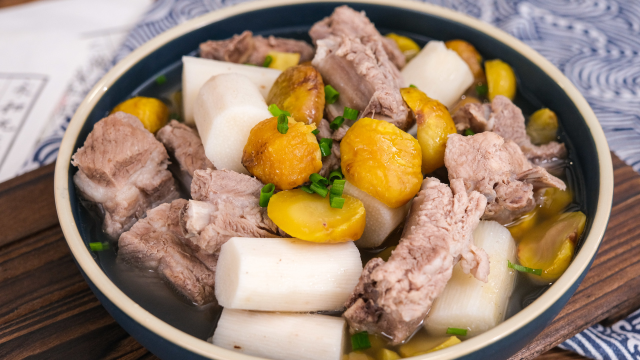 板栗山药排骨汤