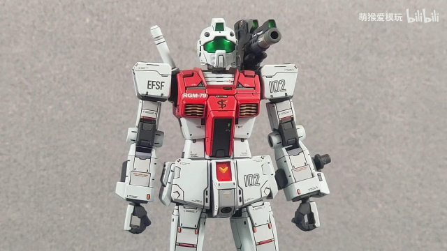 INWAMODEL 1/144 EG高达 RGM-79吉姆 gk成品_腾讯视频