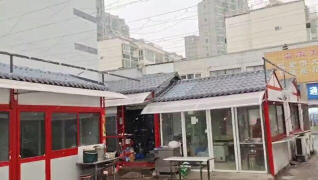 下雪啦!今天徐州朋友圈下雪实景图!明天低温跌至7℃...