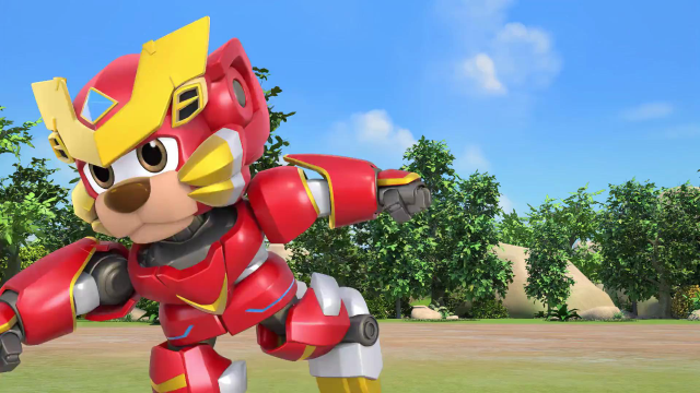 星原小宝第20集:狮子可以钻火圈,小朋友直呼好厉害,哪料女生却觉得太