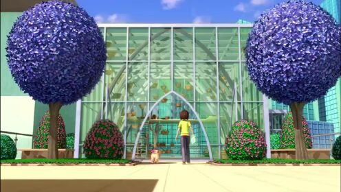 芭比：花仙子们用魔法建造温室花园，终于完工了！
