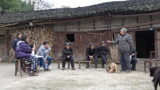 设计下乡▪共同缔造——重庆市渝北区杨家槽传统村落保护发展项目 村落调研