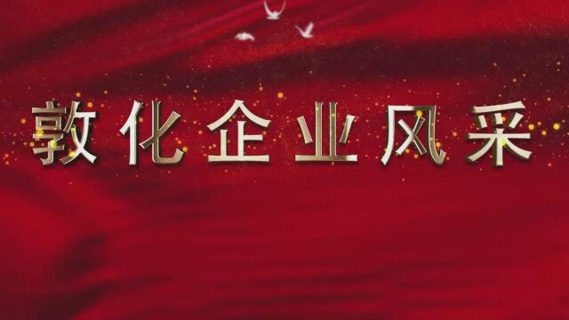 敦化市电视台报道企业风采 敖东大市场 周年VA0