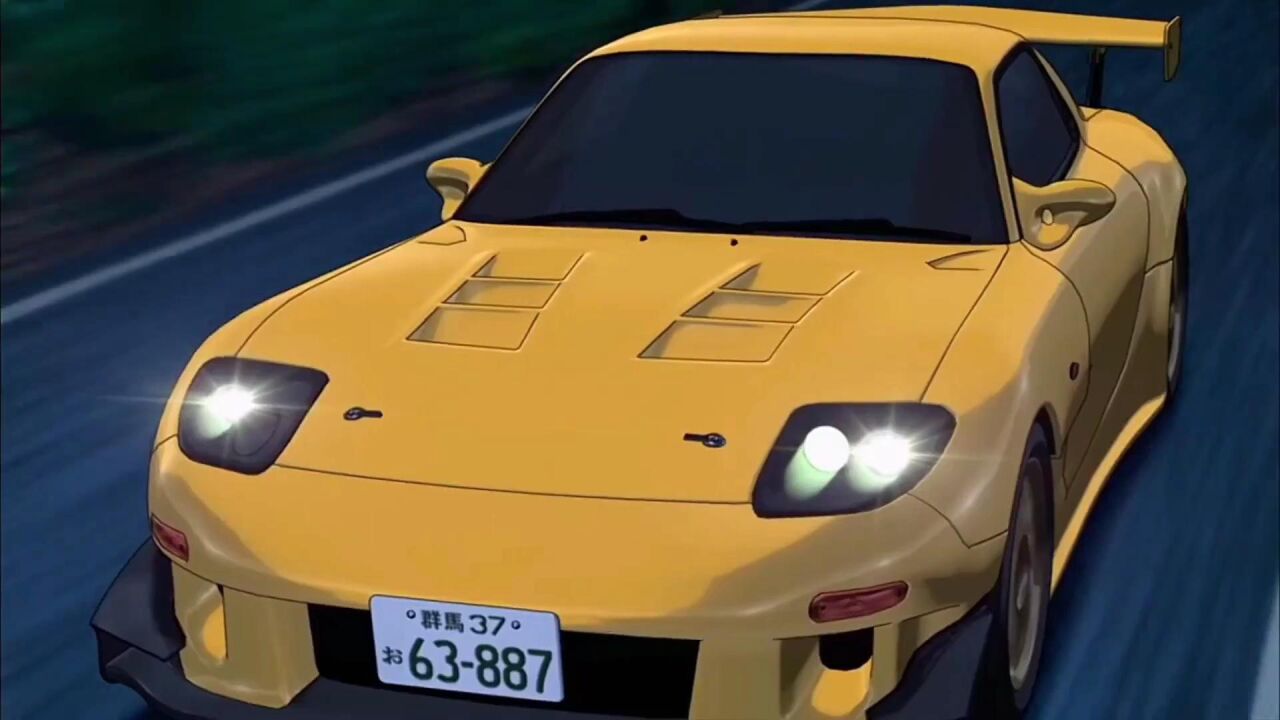 《头文字d 高桥启介 vs 北条豪 马自达rx7 vs 本田nsx