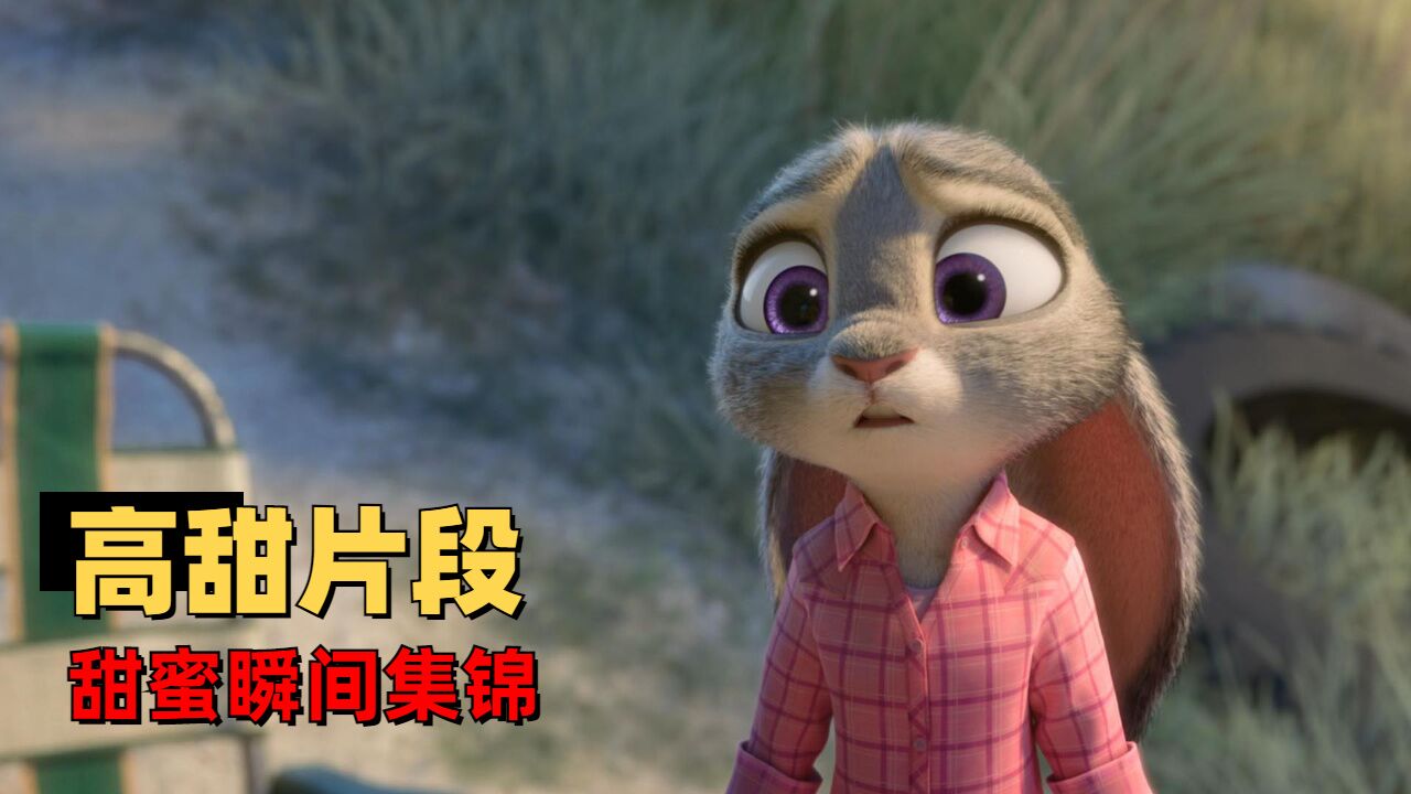 疯狂动物城:狐兔CP高甜瞬间盘点,是谁的DNA动了我不说_高清1080P在线观看平台_腾讯视频