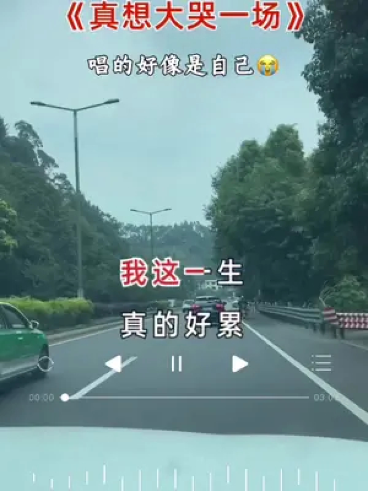 真想大哭一場,我這一生真的好累,只有#曲中人才懂曲中意