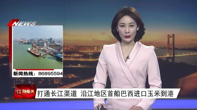 打通长江渠道 沿江地区首船巴西进口玉米到港