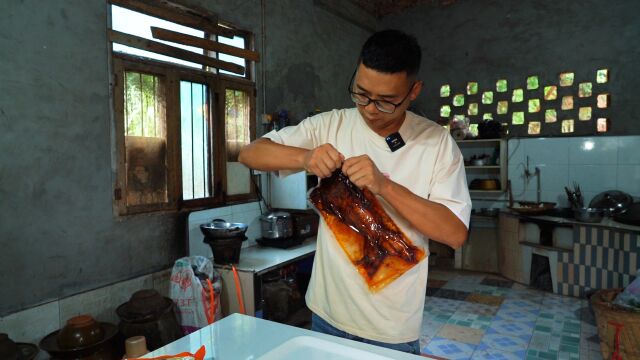 鲜香酥嫩又麻辣的手撕兔,走亲访友提起太合适了