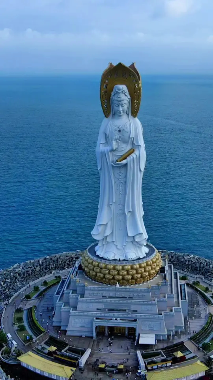 海南必去的南山寺#海南三亚南山寺南海观音 #三亚旅游 #三亚