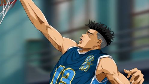 【灌篮高手】人物志4---神奈川最强大前锋，福田吉兆。需要防守吗？不需要！进攻就是最好的防守！