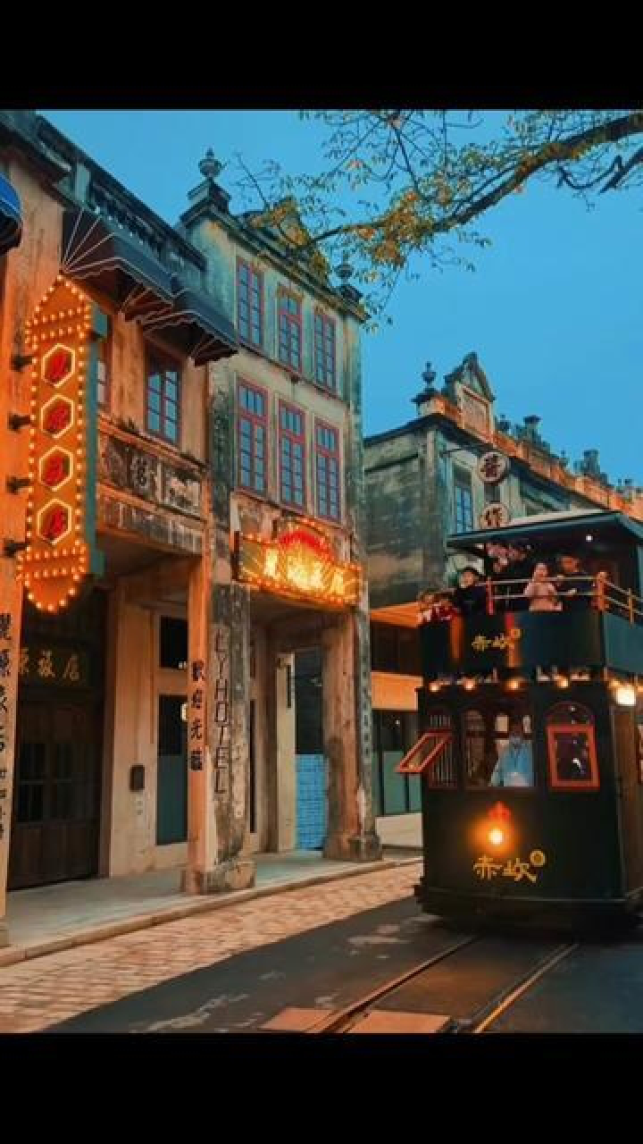 广东省湛江市,湛江赤坎老街春色