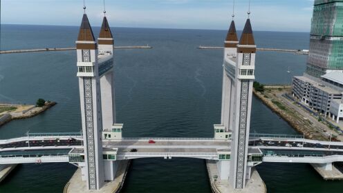 深企承建东南亚首座无线开启桥 成马来西亚新地标！