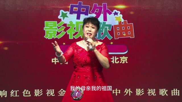 36第五届中外影视歌曲年度展演复赛何凤梅演唱我爱你中国