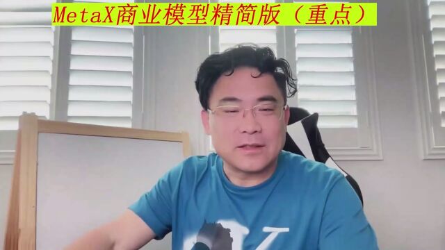 MetaX商业模型精简版