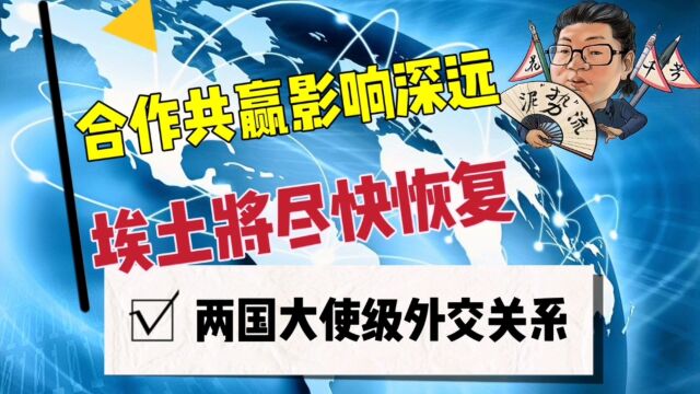 花千芳:合作共赢影响深远,埃土将尽快恢复两国大使级外交关系