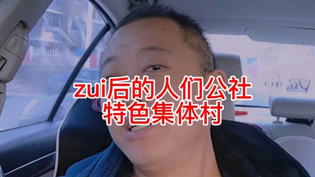 zui后的人们公社,特色集体村.