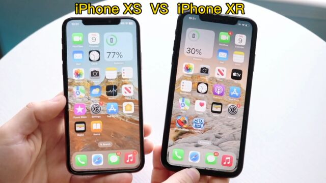 iPhone XS VS iPhone XR