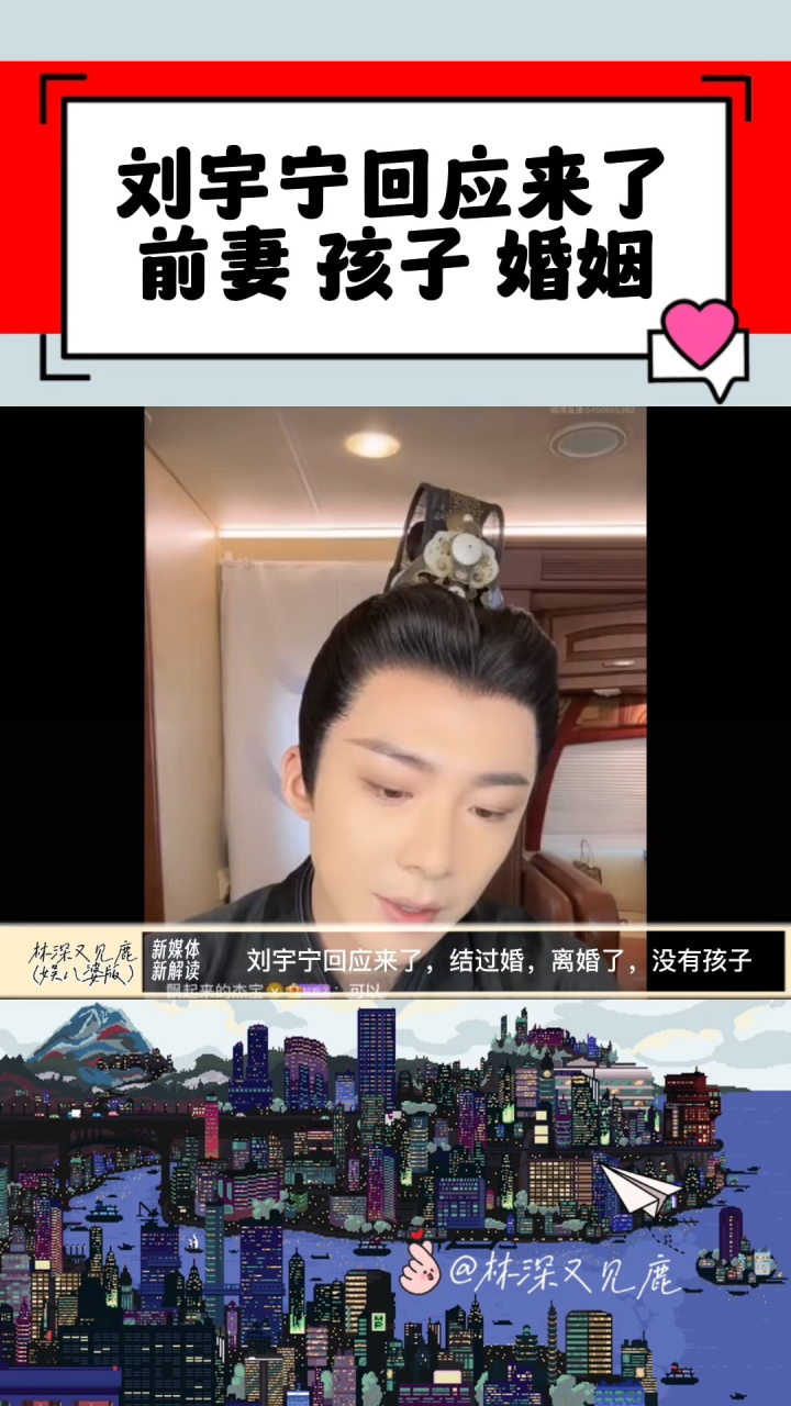 刘宇宁回应来了,结婚离婚前妻孩子都说了_高清1080P在线观看平台_腾讯视频