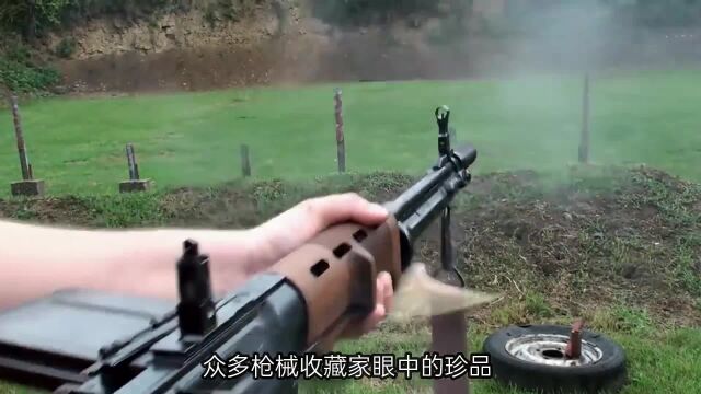 众多枪械收藏家眼中的珍品,精锐部队的专属武器,FG42伞兵步枪