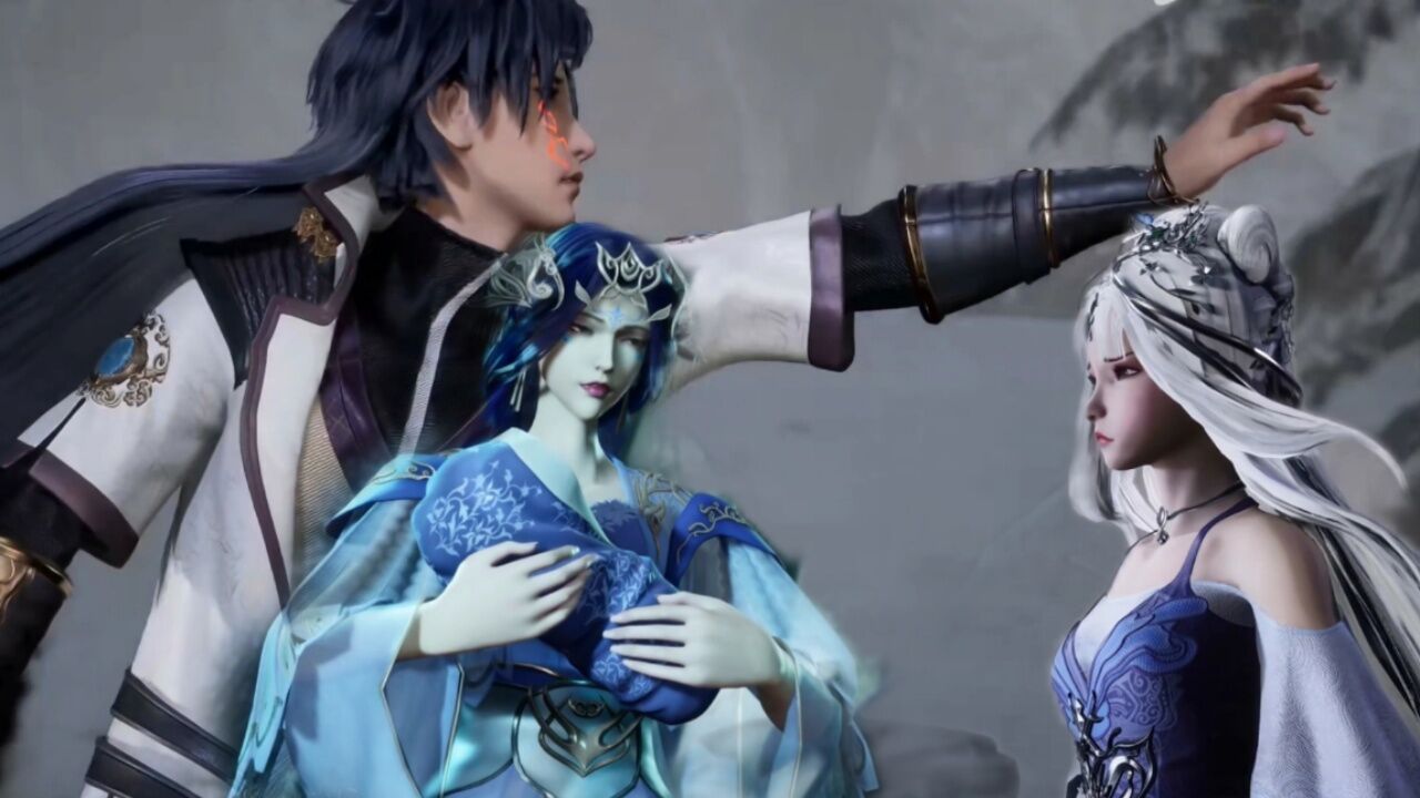 灵剑尊:洛云无奈接受夜千寒,而老婆水流香痛哭离去