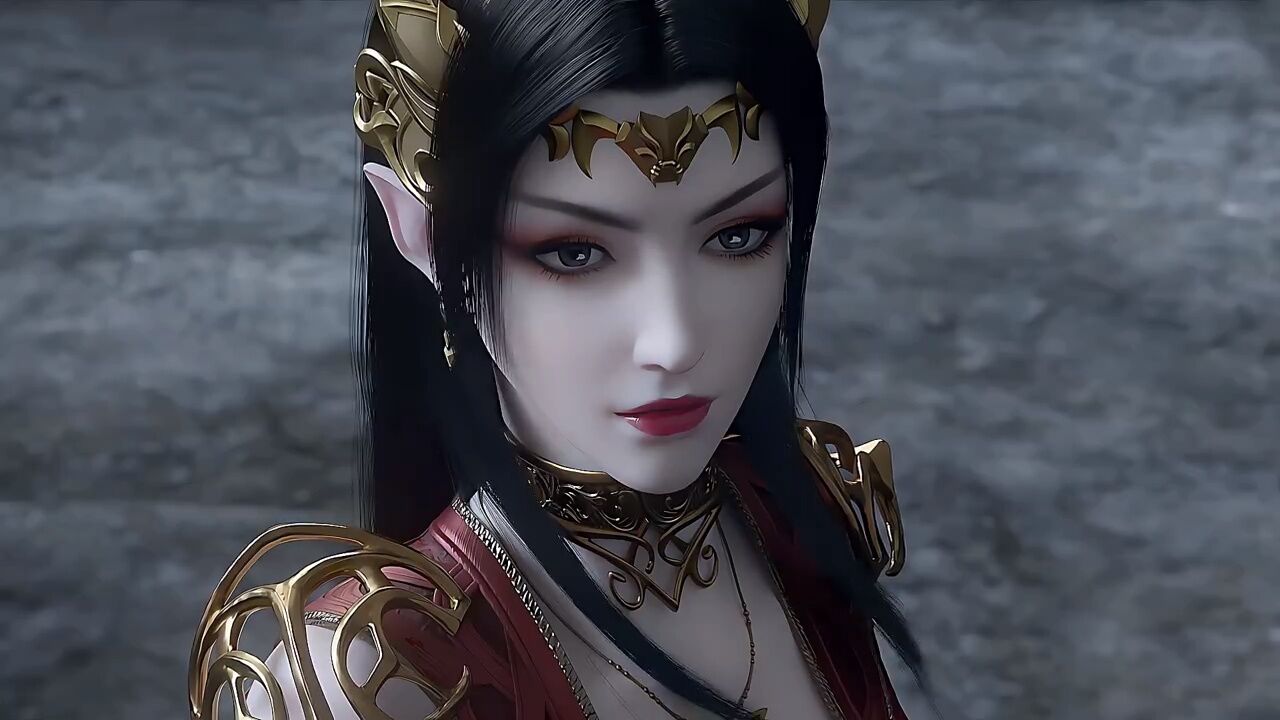高冷又霸气的御姐 "美杜莎女王 "斗破苍穹
