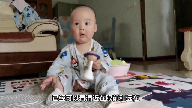 科普小知识,婴幼儿宝宝的视力发育过程