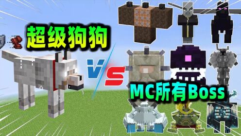 我的世界:超级狗狗VS所有Boss生物,大战一触即发!_高清1080P在线观看平台_腾讯视频