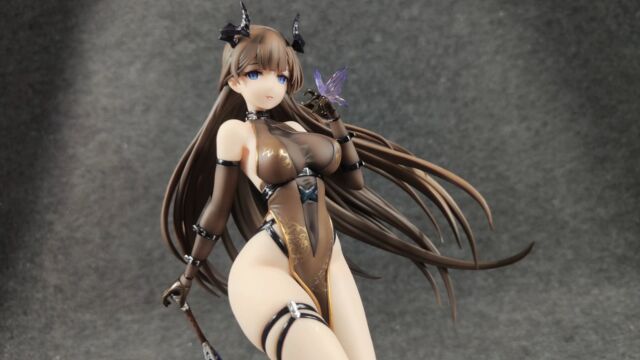 ~性感旗袍小恶魔~ Hobby sakura 恶魔 莫焉 旗袍Ver 1/7 手办