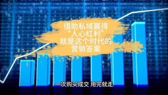 借助私域赢得“人心红利”,就是这个时代的营销答案