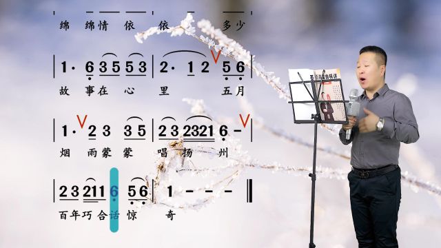 《烟雨唱扬州》唱词 跟着张峰老师学唱歌,让声乐变得更简单