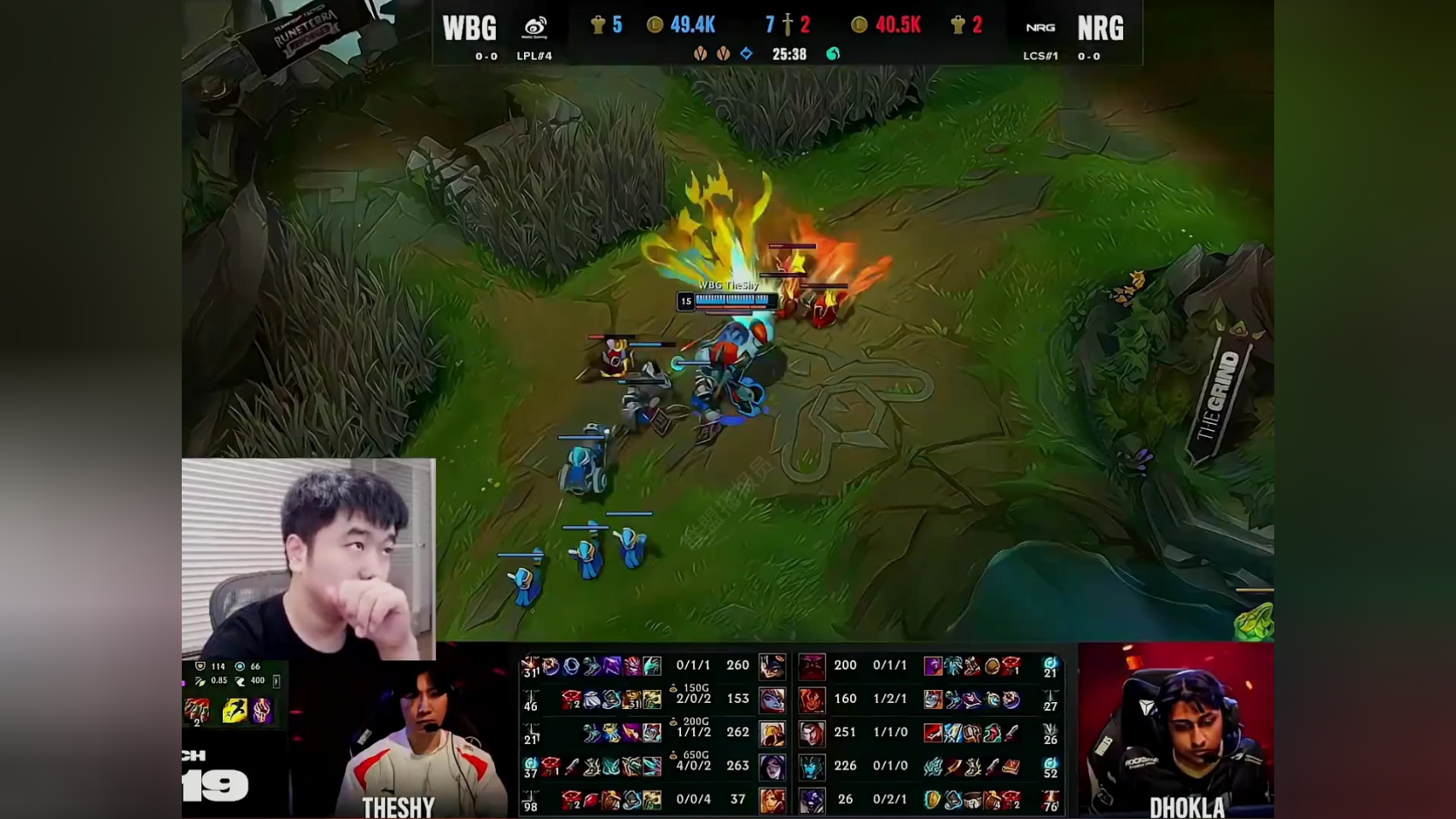 主播久哥中立复盘wbg战胜nrg,theshy亮ig图标真的泪目,故事从韩国开始