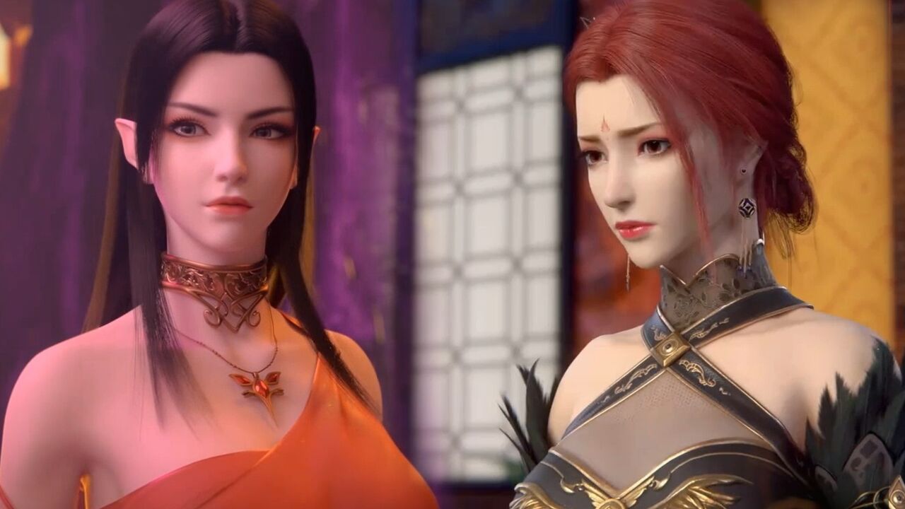 斗破苍穹:美杜莎现身吓傻海波东,与雅妃争风吃醋,萧炎霸气拉拢加玛