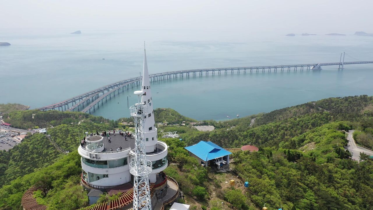 大连莲花山照片图片