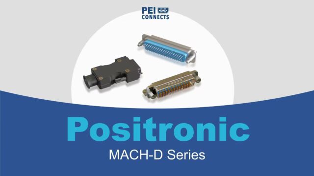 PEI 041  Positronic MACHD Connector Family