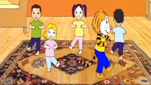 小老虎邦邦：第6话：小老虎教小朋友跳操，大家一起来学吧