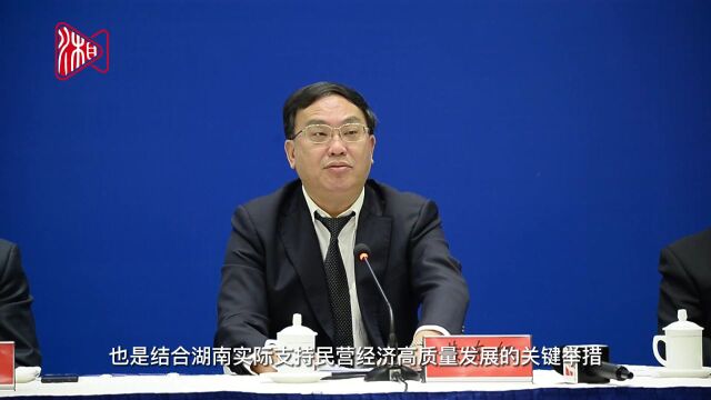 湖南出台30条措施支持民营经济发展壮大