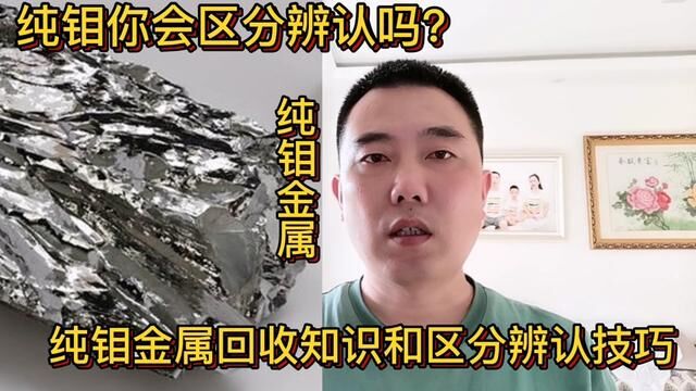 纯钼你会区分辨认吗?分享它的回收知识和区分辨认技巧#短视频知识分享 #经验分享 #钼 #纯钼金属 #钼的区分辨认