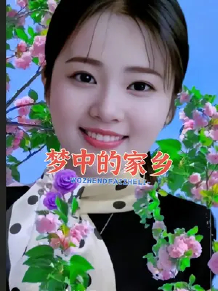 一首歌唱出家乡美 #新歌上线 #梦中的家乡 #祝大家笑口常开