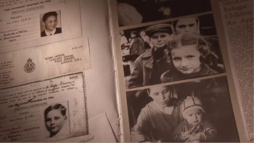 剪贴簿见证了温顿勋爵的感人故事，他试图从纳粹手中救出这些孩子！