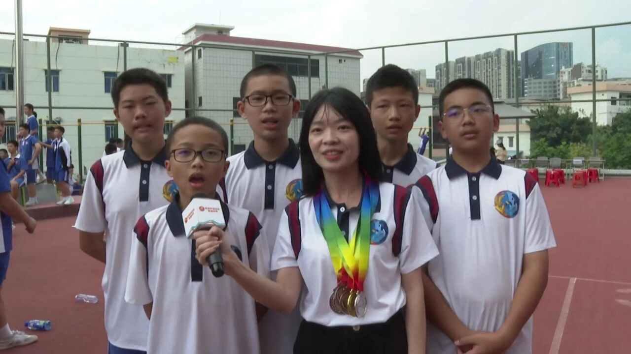 航瑞中学第三节体育节暨运动会_高清