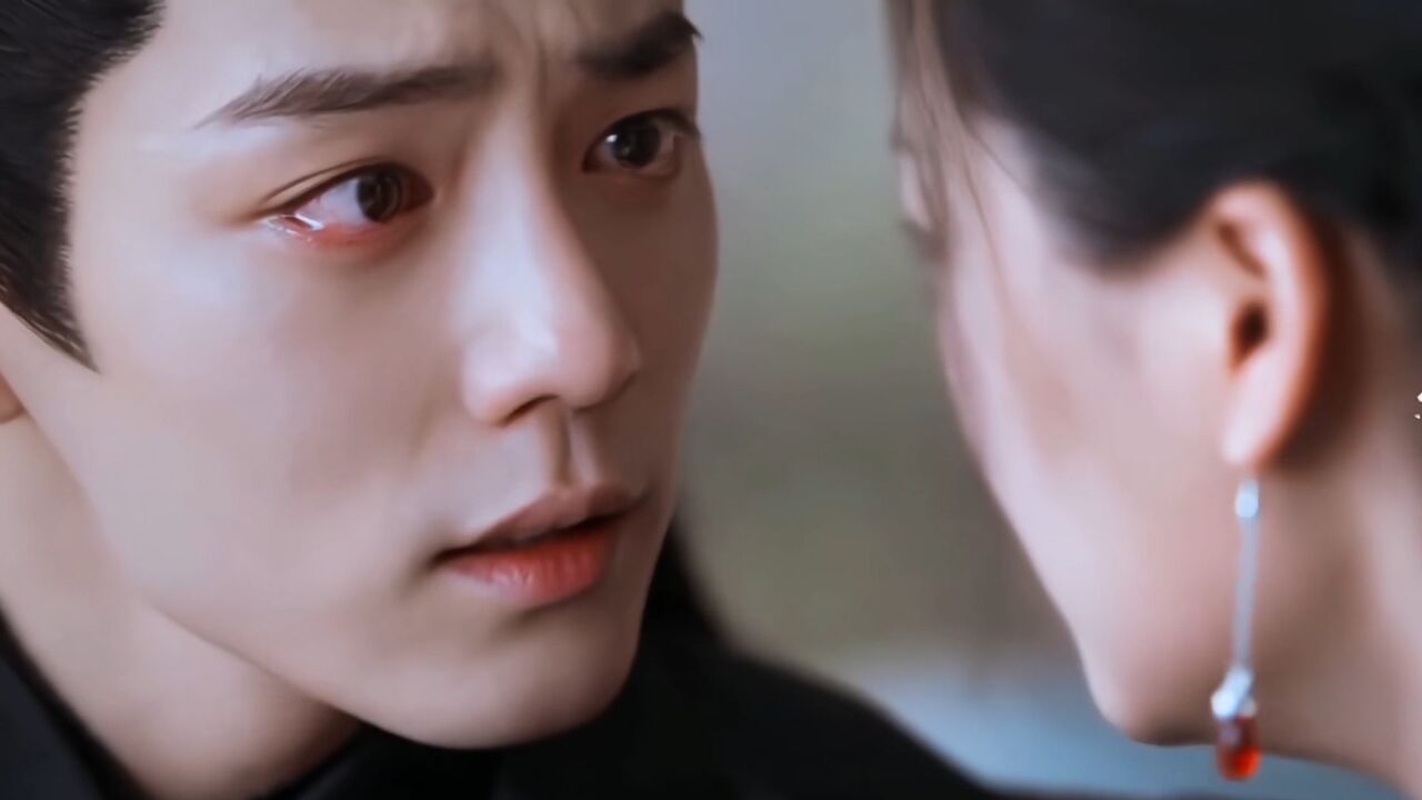 玉骨遥:肖战这幕哭戏演技炸裂,隐忍又渴望得到答案的表情,太虐了!