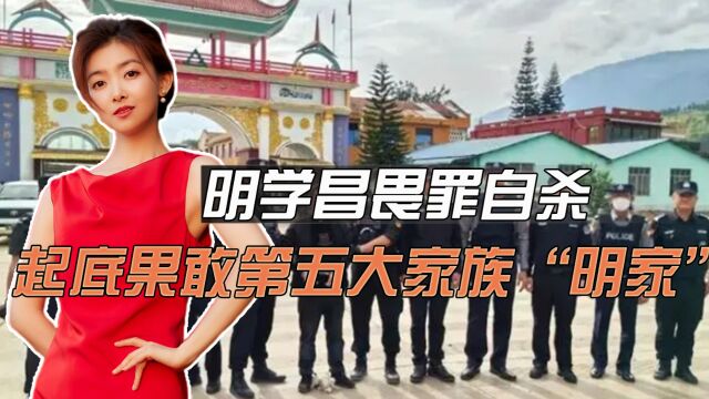 明学昌畏罪自杀,另3人被抓,明家怎样做大的?将面临什么处罚