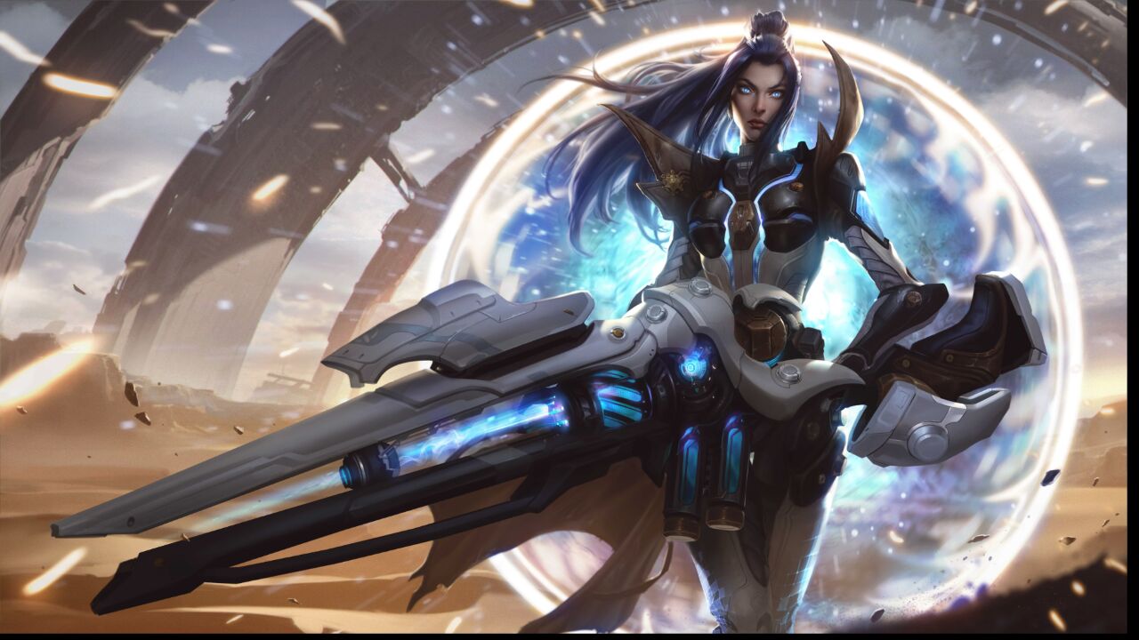 【英雄联盟手游】未来战士凯特琳(8.4上线)