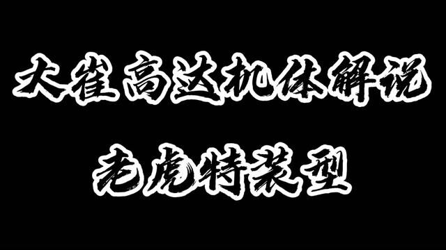 大崔高达机体解说:老虎特装型!真男人就该开老虎!雄起!! #动漫解说 #二次元原创 #机动战士高达 #动漫剪辑