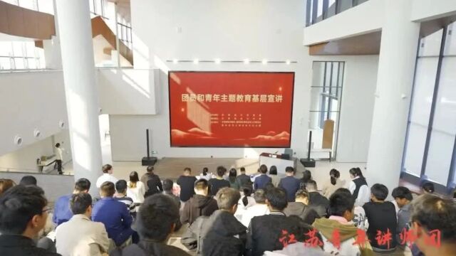 团员和青年主题教育基层宣讲为理论学习提质增效