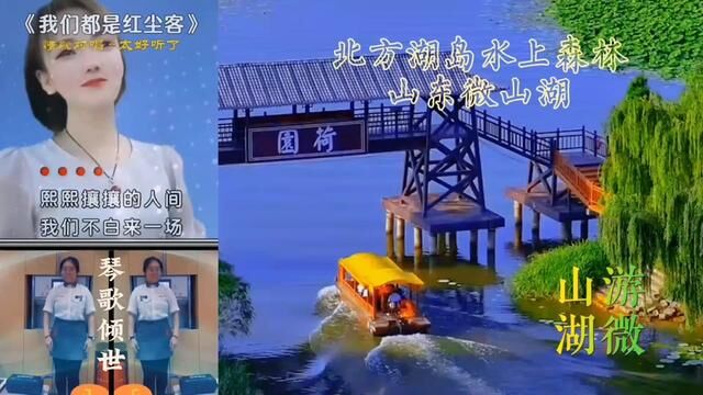 琵琶一曲动心房,游击队员战斗忙,劫火车还扒铁路,夺西药还炸桥梁,英雄业绩垂青史,勇敢精神著锦章,昨日硝烟云已散,微山湖上唱辉煌