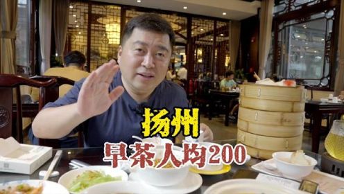 三人预算900吃早茶，扬州黑珍珠早茶店不排队攻略#扬州美食