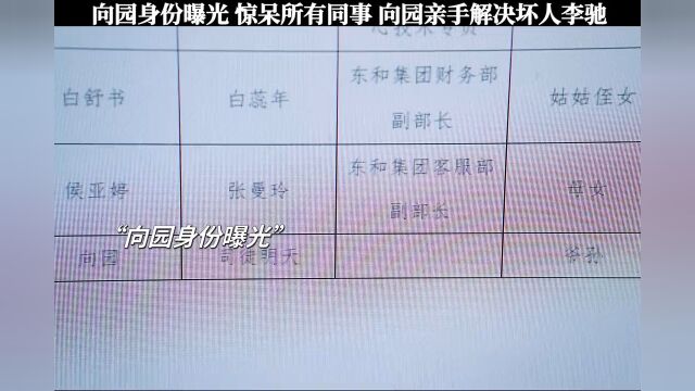 原来整个公司都是同事的...惊呆了三分野