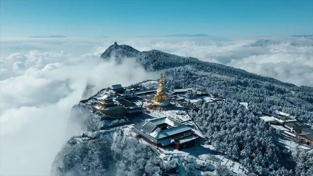 峨眉山|金顶