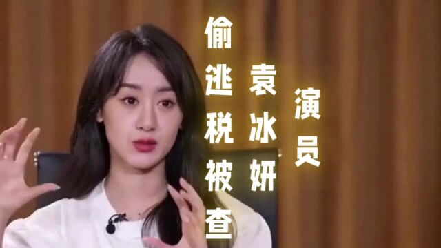 演员袁冰妍偷逃税近300万元,微博禁言,相关卫视删除动态